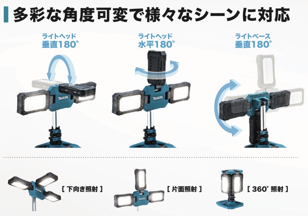 ML014G 多彩な角度可変